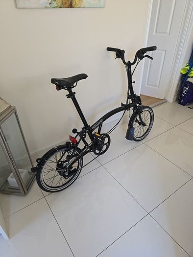 Brompton 2025 M6L (C Line Explore 6-Speed) Matte Black