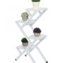 BRAND NEW 4 Tier Multi-Story Outdoor Indoor Space Living Room Flower Pot Stand Shelf Garden Rack Shelf for Flowers Image 2