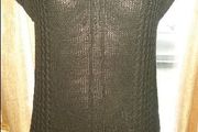 BNWT Black sleeveless knit tunic by Atmosphere size UK18 EU46 Postage included
