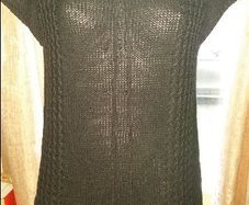 BNWT Black sleeveless knit tunic by Atmosphere size UK18 EU46 Postage included
