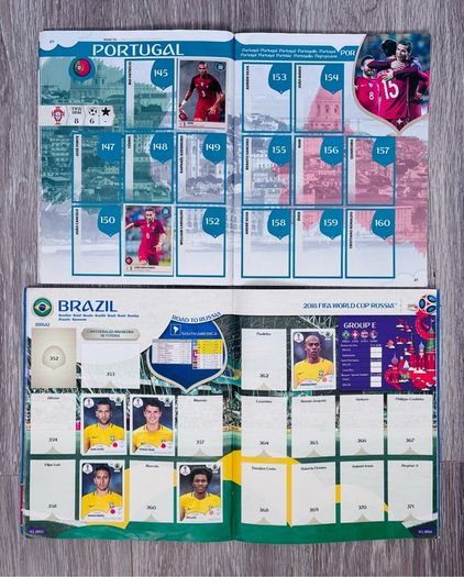 Panini FIFA World Cup Russia 2018 Sticker Albums