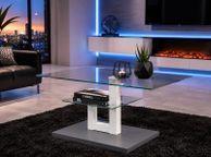 main image for ad Rectangular Glass Coffee Table Modern