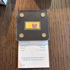 Miniature Gold Note