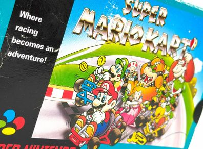 Super Mario Kart for Super Nintendo SNES - Boxed