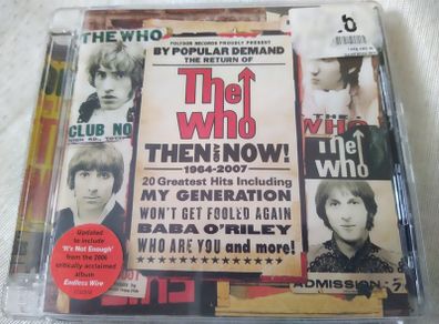 The Who - Then & Now Greatest Hits Cd
