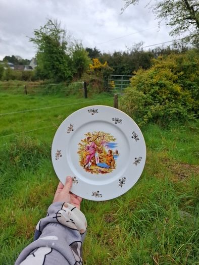 Limoges porcelain  plate postage possible