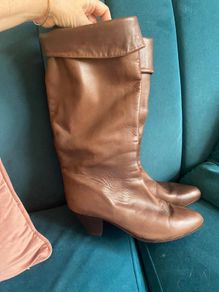 Vintage ladies leather boots.