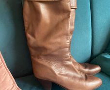 Vintage ladies leather boots.