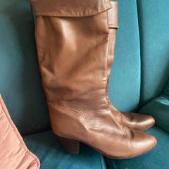 Vintage ladies leather boots.