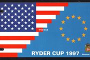 1997 Isle of Man Golf - Ryder Cup Valdererrama Spain 97 Commemorative Stamp Miniature Sheet Presentation Pack
