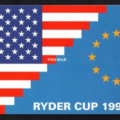1997 Isle of Man Golf - Ryder Cup Valdererrama Spain 97 Commemorative Stamp Miniature Sheet Presentation Pack