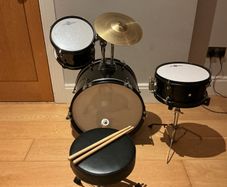 gear4music 4 piece kids drum kit