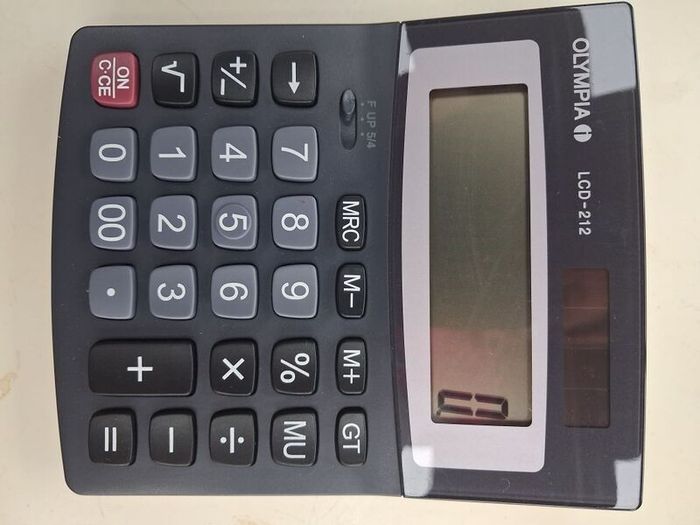 Olympia LCD 212 calculator