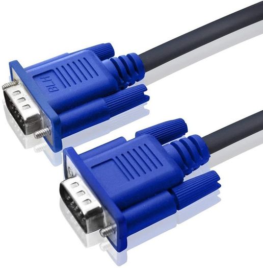 Brand New || Dell VGA Cable (Male)/(Male) - Black 2M - 2m