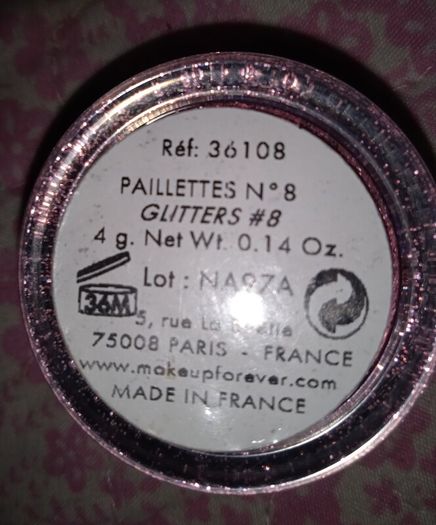 Make up forever glitter pot