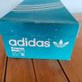 Rare Vintage 1970's Adidas Box. Made in West Germany. For Display, Storage, Stage/Film prop, photography, Craft, Project, Art, Etc.. Adidas Boxes. Touring. Size 9. 70's. Trainers, Runners, Casual, Footwear, Shoes. Image 5
