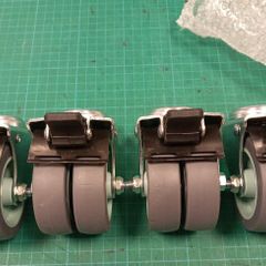 Swivel Castors with brake 75mm