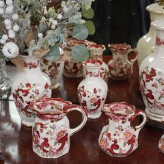 Masons Mandalay Red Original Matching 6-Piece Set