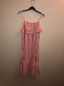 Stripy dress (age 12-14)