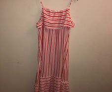 Stripy dress (age 12-14)