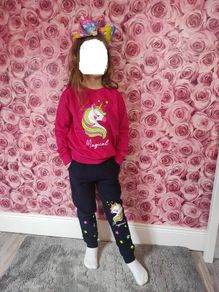 Unicorn children's tracksuit
