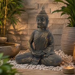 Sitting Buddha Figurine,  40x24x48