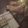 endon satin chrome ceiling light. 8 x20watt  bulbs. Lamps included. . See all photos. New in box. Image 3