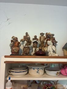 Paper mache men