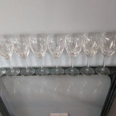 8 John Rocha Waterford Imprint White Wine glasses