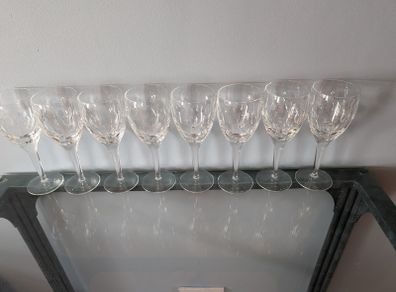 8 John Rocha Waterford Imprint White Wine glasses