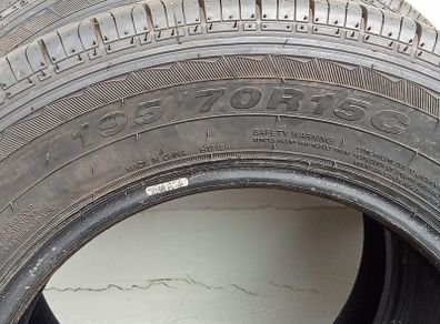 195/70 r15 set of 4 tyres