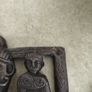 the Clonmacnoise Crucifixion Plaque, a 10th-century Irish gilt-bronze sculpture. Image 6