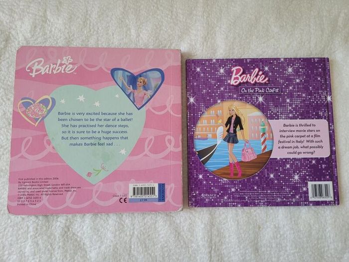 Barbie doll books bundle