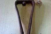 Old Irish blacksmith made pig hanging hook