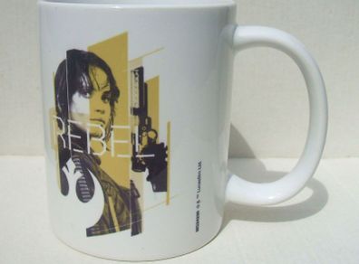 Star Wars Rogue One film (ceramic mug) - featuring Jyn Erso (2016)