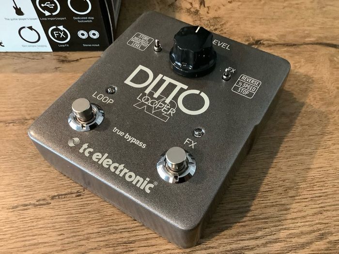 TC Electronic Ditto X2 looper pedal box