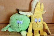 2 cute soft toys