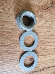 nut and washers