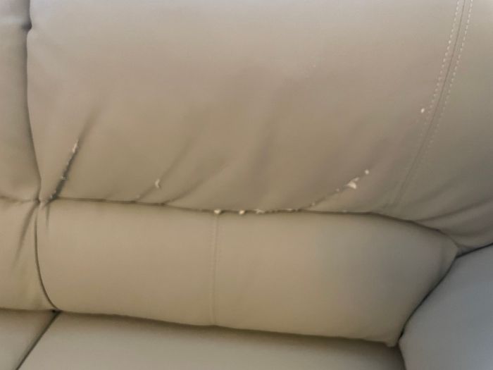 Beige sofa set