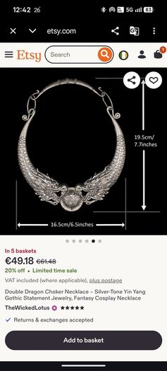Oriental Statement Necklace
