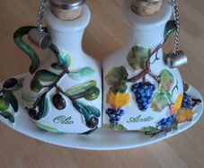 Olive Oil Balsamic Vinegar pots