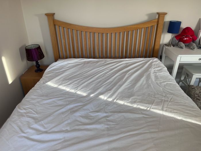 King Size bed & mattress