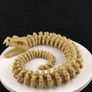 3D Printed Articulated Snake Skeleton Image 3