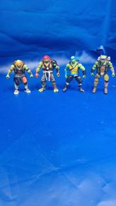 TMNT Full Set  4 Ninja Turtles Action Figures