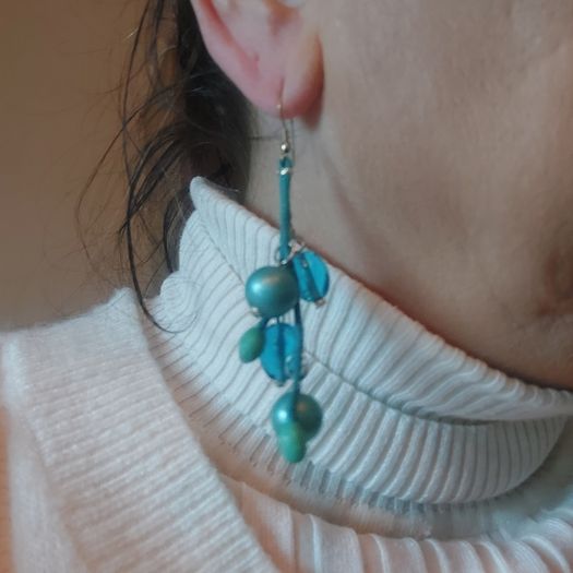 Turquoise Long Earrings
