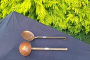 By post only copper laddle and strainer