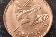 Ireland 1959 Farthing Excellent coin with Lustre