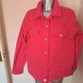 Brand new Next pink denim jacket ladies size UK18 EU46 Postage included Image 6
