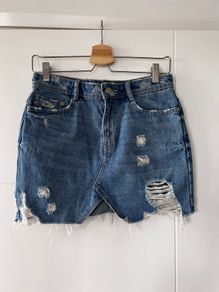 Zara Denim Mini Skirt