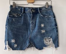 Zara Denim Mini Skirt